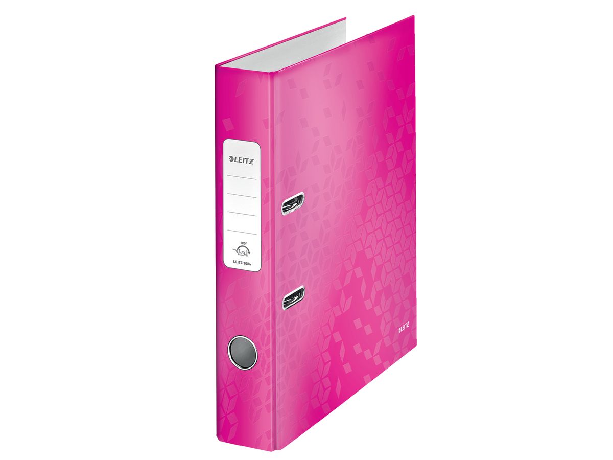 LEITZ Ordner WOW 180° 5.2cm 10060023 pink A4 (4002432394739)