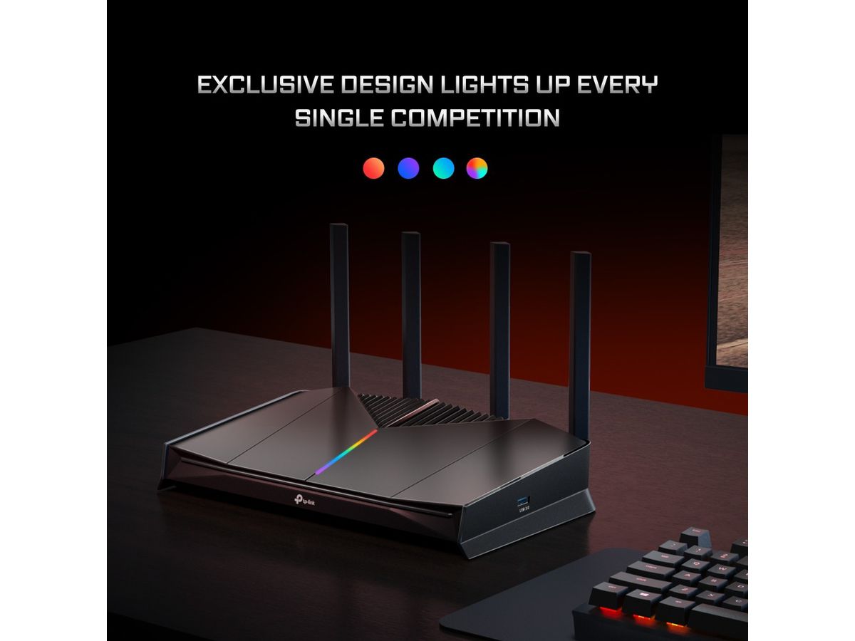 TP-LINK DualBand WiFi 7 Gaming Router Archer GE230 BE3600 (1210002609425)