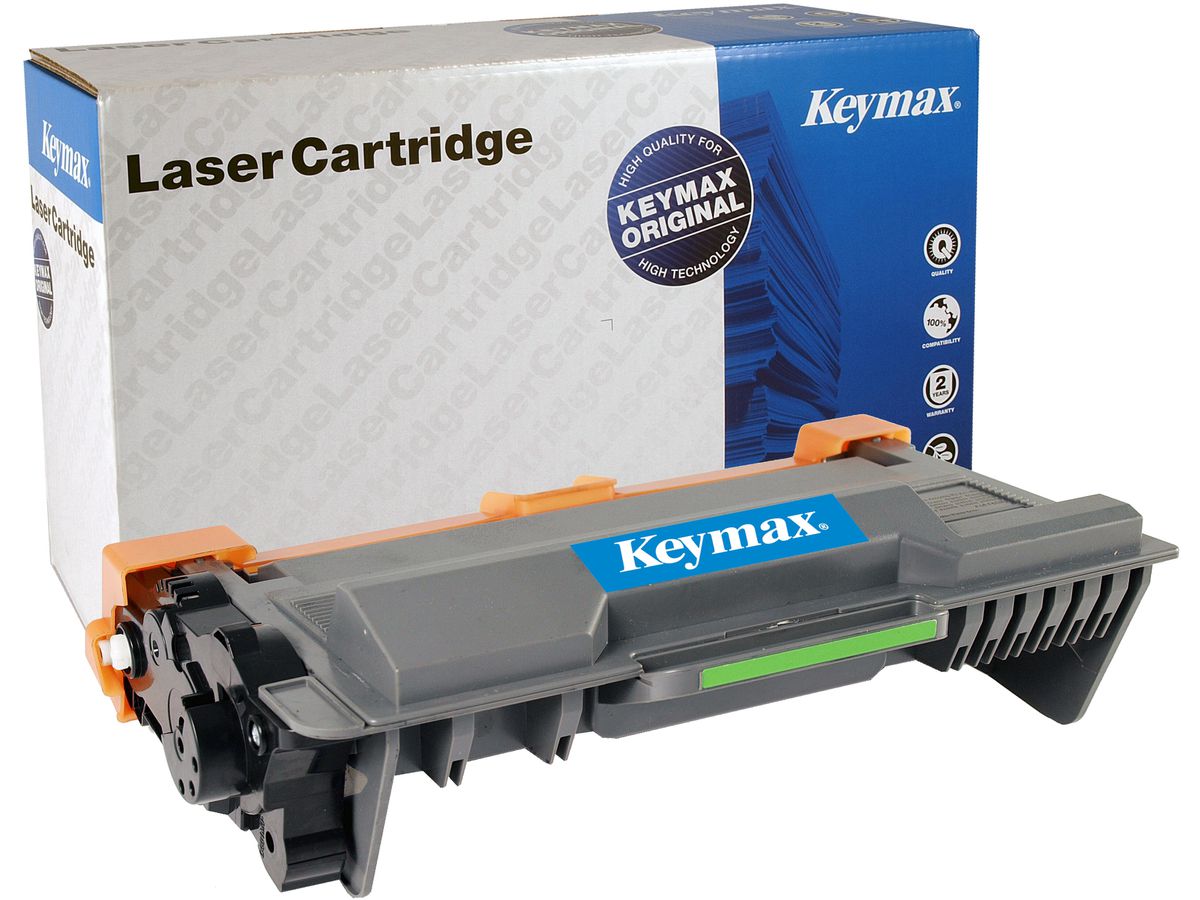KEYMAX RMC Toner schwarz TN-3512KEY zu Brother HL-L6300DW 12'000S. (4016807333391)