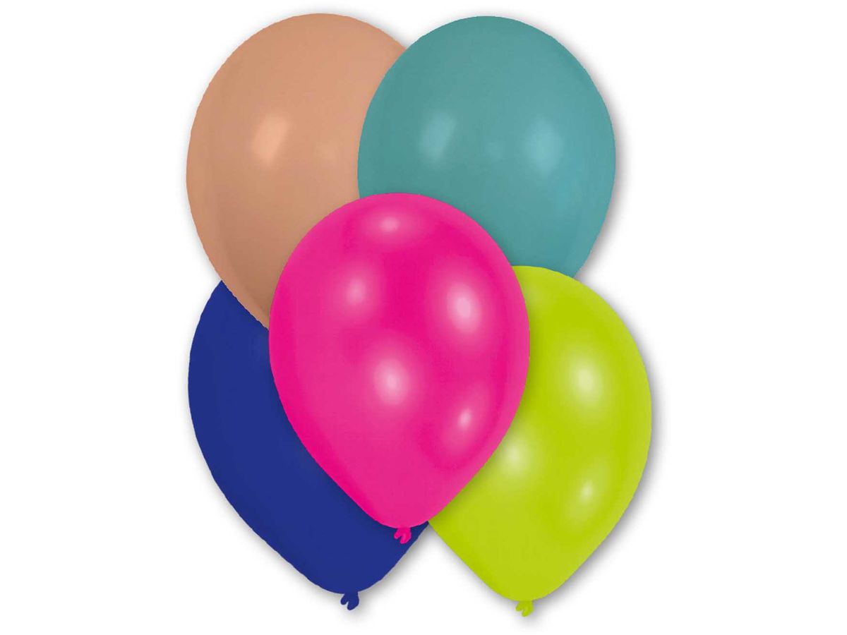 NEUTRAL Latex Balloons Fashion 25 pcs. 9904911 ass. 27.5cm (0192937067529)