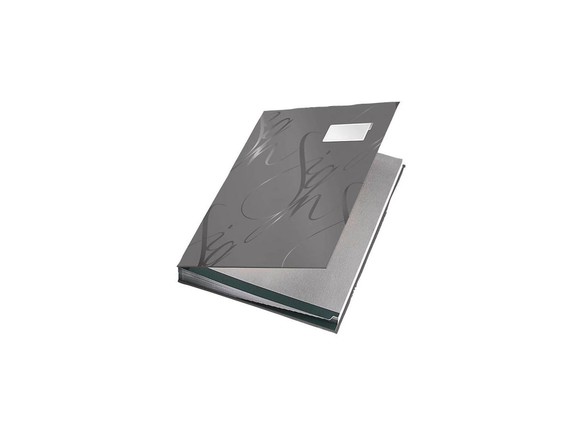 LEITZ Unterschriftenmappe A4 57450085 grau 18 Fächer (4002432399086)