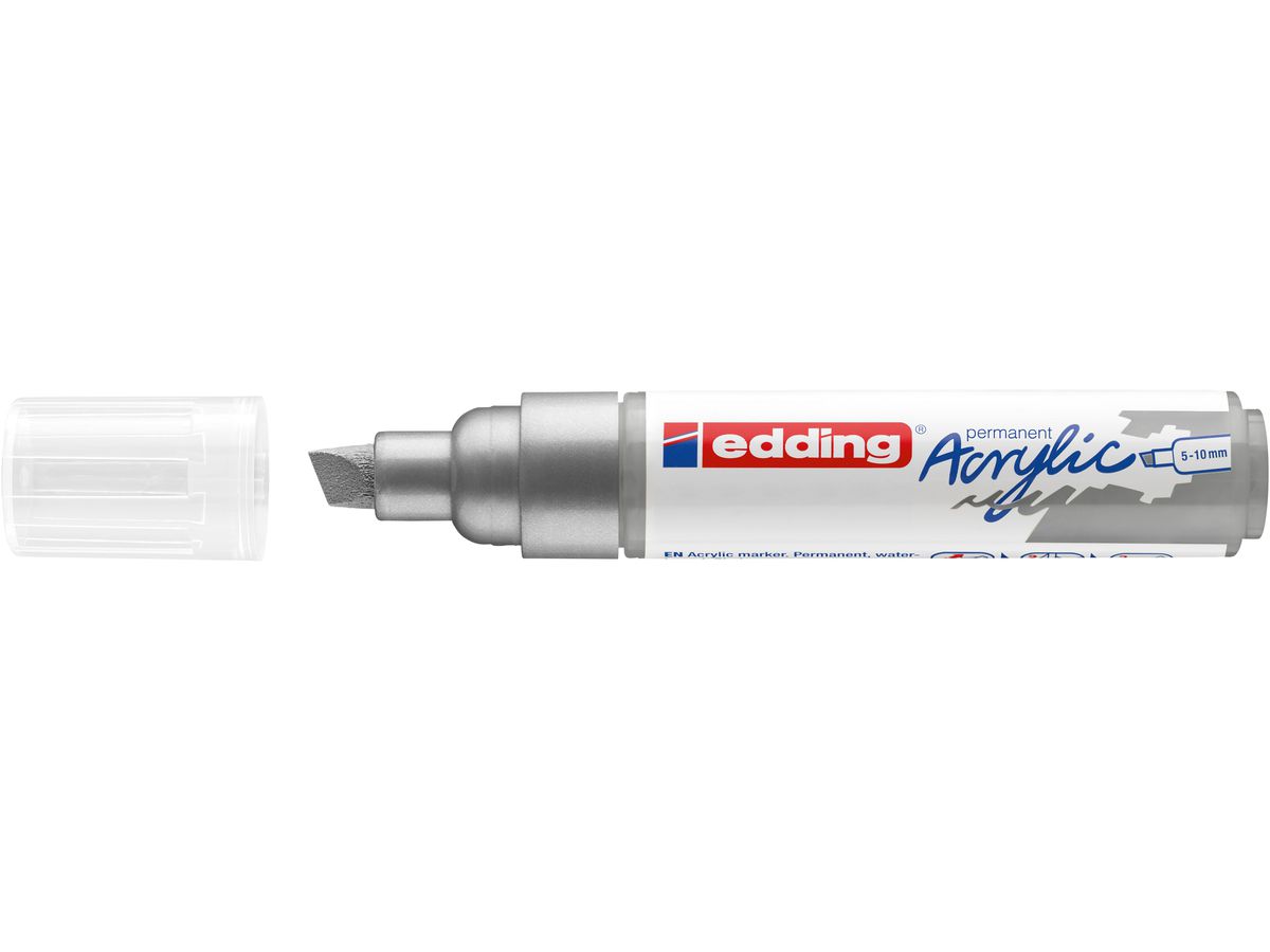 EDDING Acrylmarker 5000 5-10mm 5000-923 silver (4057305026026)