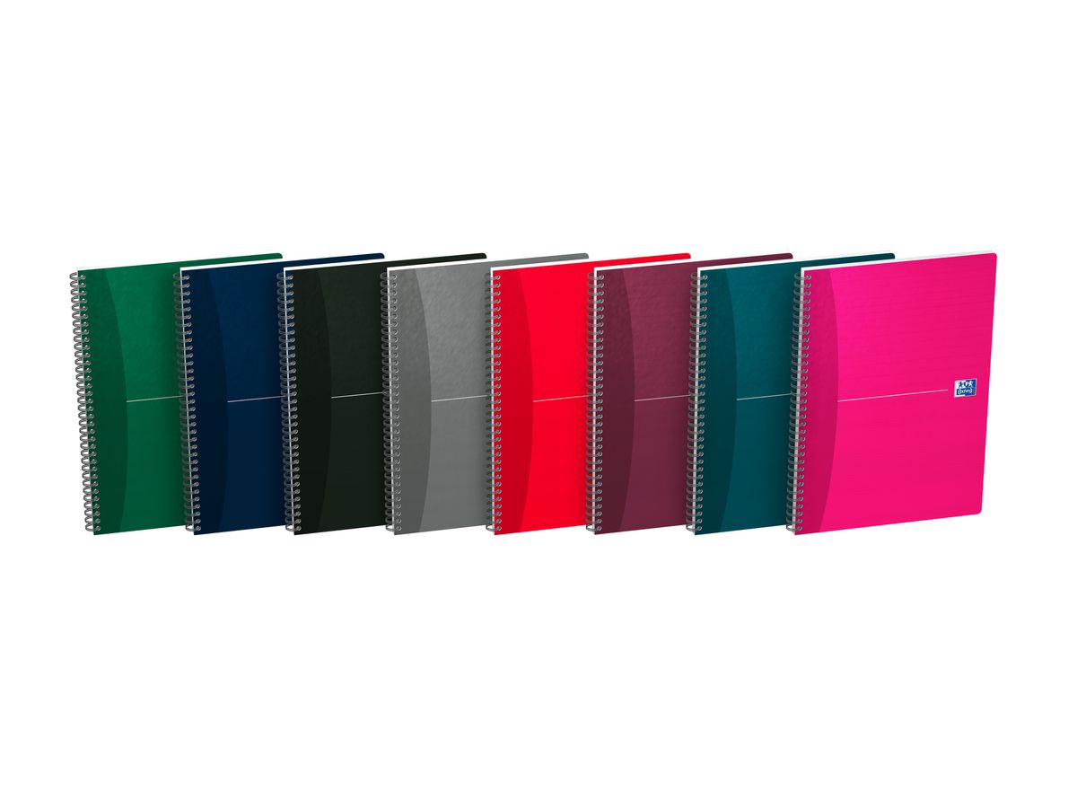 OXFORD Essentials Taccuino Ufficio 100105406 A4, quadretti 90 fgl, ass. (3020120022109)