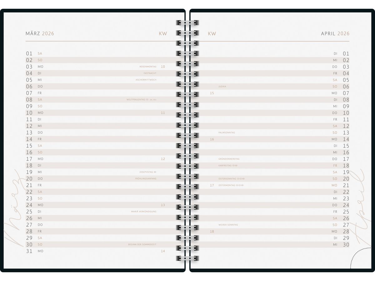 RIDOIDE Design Line 2026 7021407026.26 1S/2P One Line TE 14.8x21cm (4061947145762)