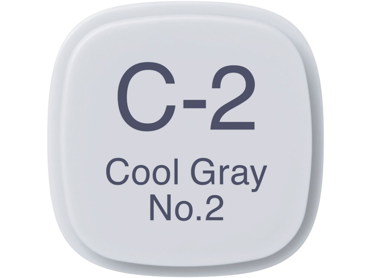 COPIC Marker Classic 2007581 C-2 - Cool Grey No.2 (4511338000038)