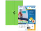 HERMA Etichette SPECIAL 105x148mm 4399 verde,perm. 400 pz./100 fogli (4008705043991)