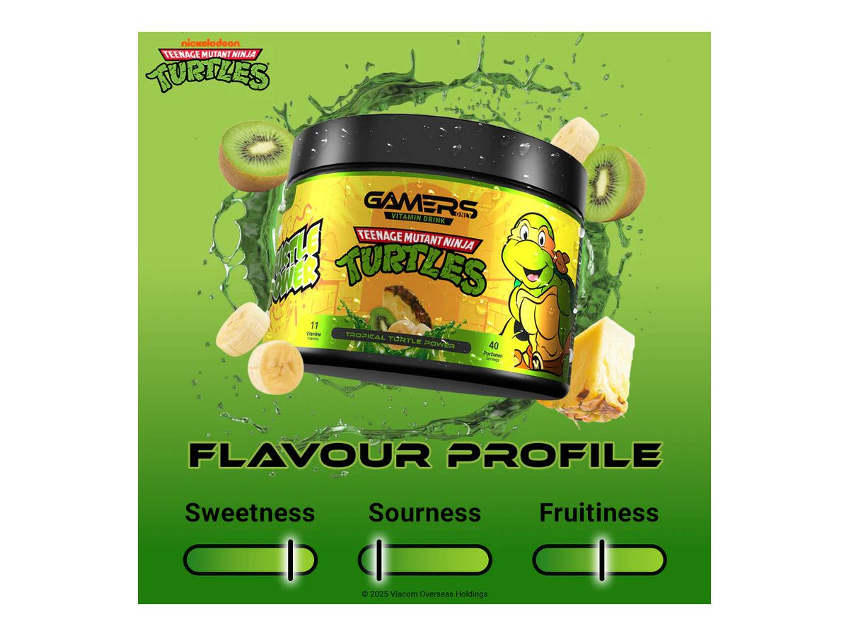 GAMERSONLY Vitamin Drink Powder 40 Port. 9120119172472 Teenage Mutant Ninja Turtles (9120119172472)