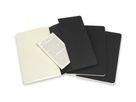 MOLESKINE Notizheft 3x 13x1.4x21cm 719213 gepunktet, schwarz, 80 Seiten (8058341719213)
