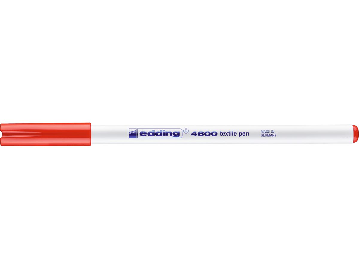 EDDING T-Shirt-Pen 4600 1mm 4600-2 rouge (4004764022922)