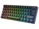 DELTACO Mechanical Keyboard DK470 GAM-175-CH Hot-Swap,KTT Switches,Black (5706470154797)