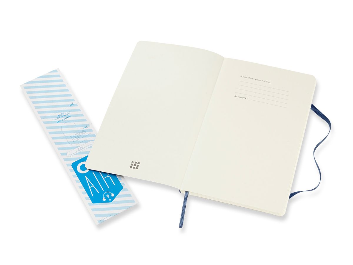 MOLESKINE Carnet L/A5 715598 quadr., SC, Saphir (8058341715598)