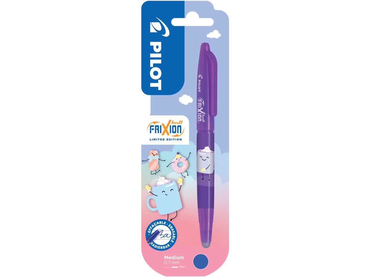 PILOT Frixion Ball Sweet 0.7mm 150.400.05 Winter Edition, violett (4902505687020)