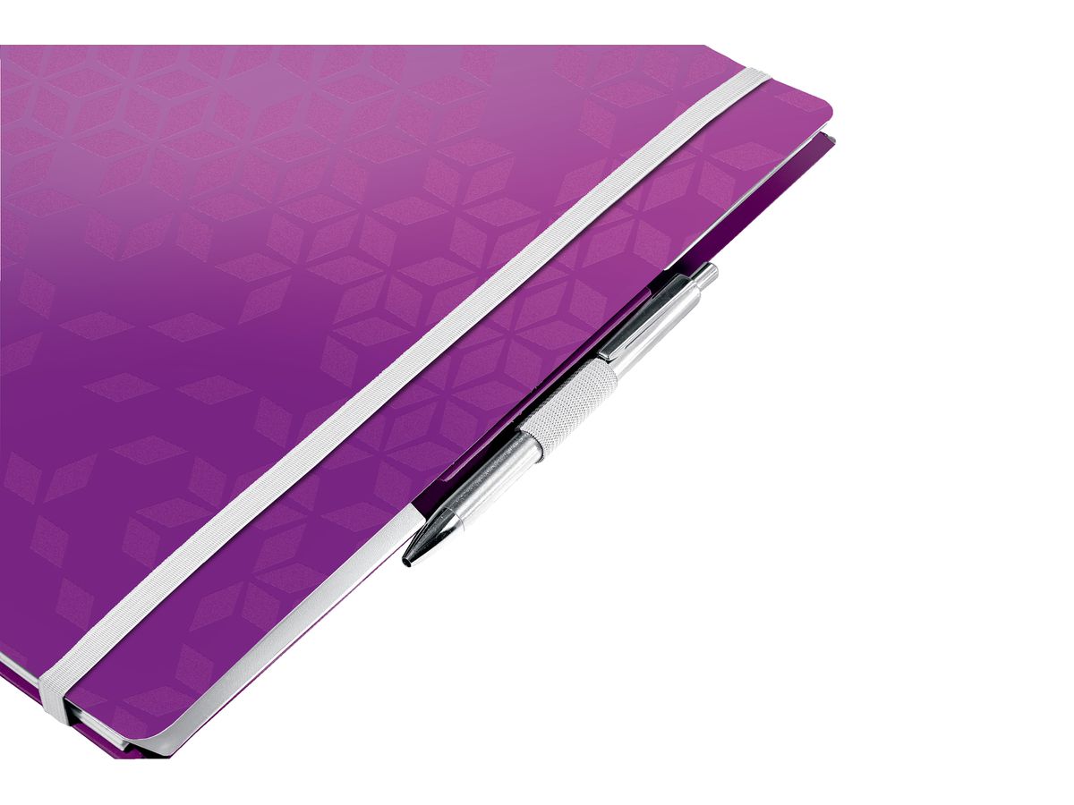 LEITZ Libre spirale WOW PP A4 46450062 violet 80 flls. (4002432108534)