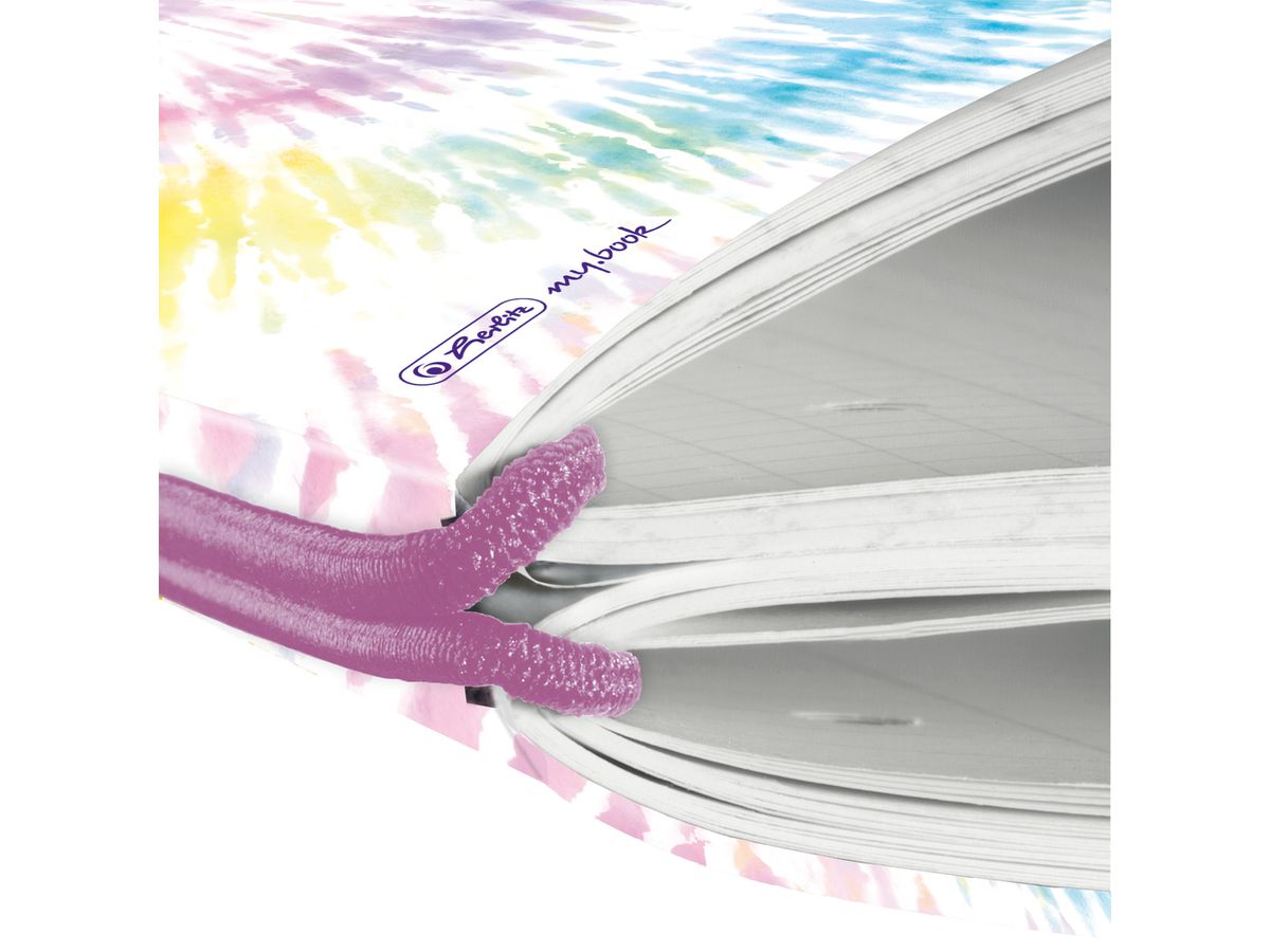 HERLITZ Notizheft A4, 80 g/m2 50044276 New Batik Freedom kar./lin. (4008110366463)