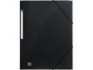 OXFORD Cartella con elastico 24x32cm 400104347 Urban, nero, 150 fogli (3045050378478)