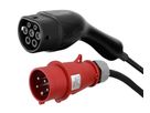 DELTACO e-Charge,cab.LED disp.type-2 EV-3226 3-phase,16A, Mode-2,6m,Bl. (7333048056511)