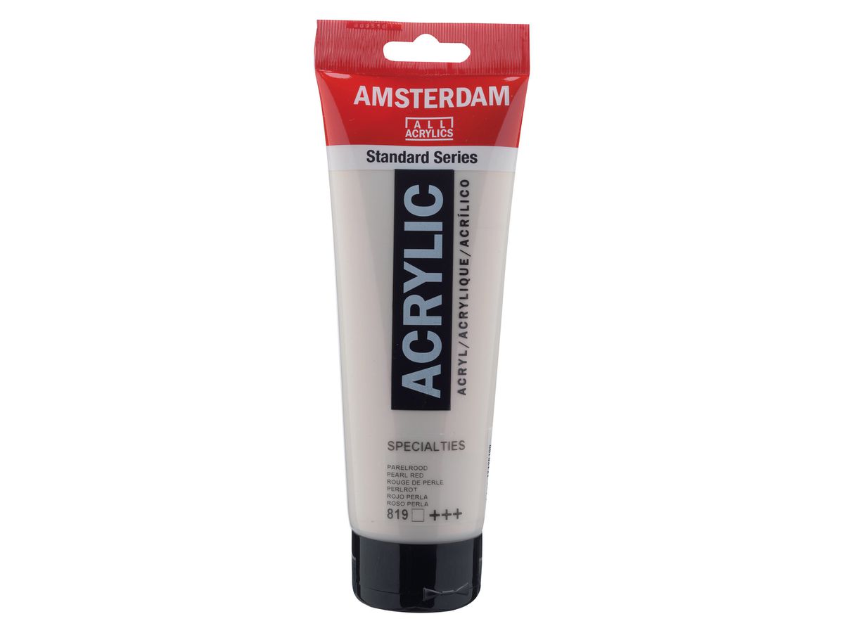 AMSTERDAM Acrylfarbe 250ml 17128190 perlrot 819 (8712079395582)