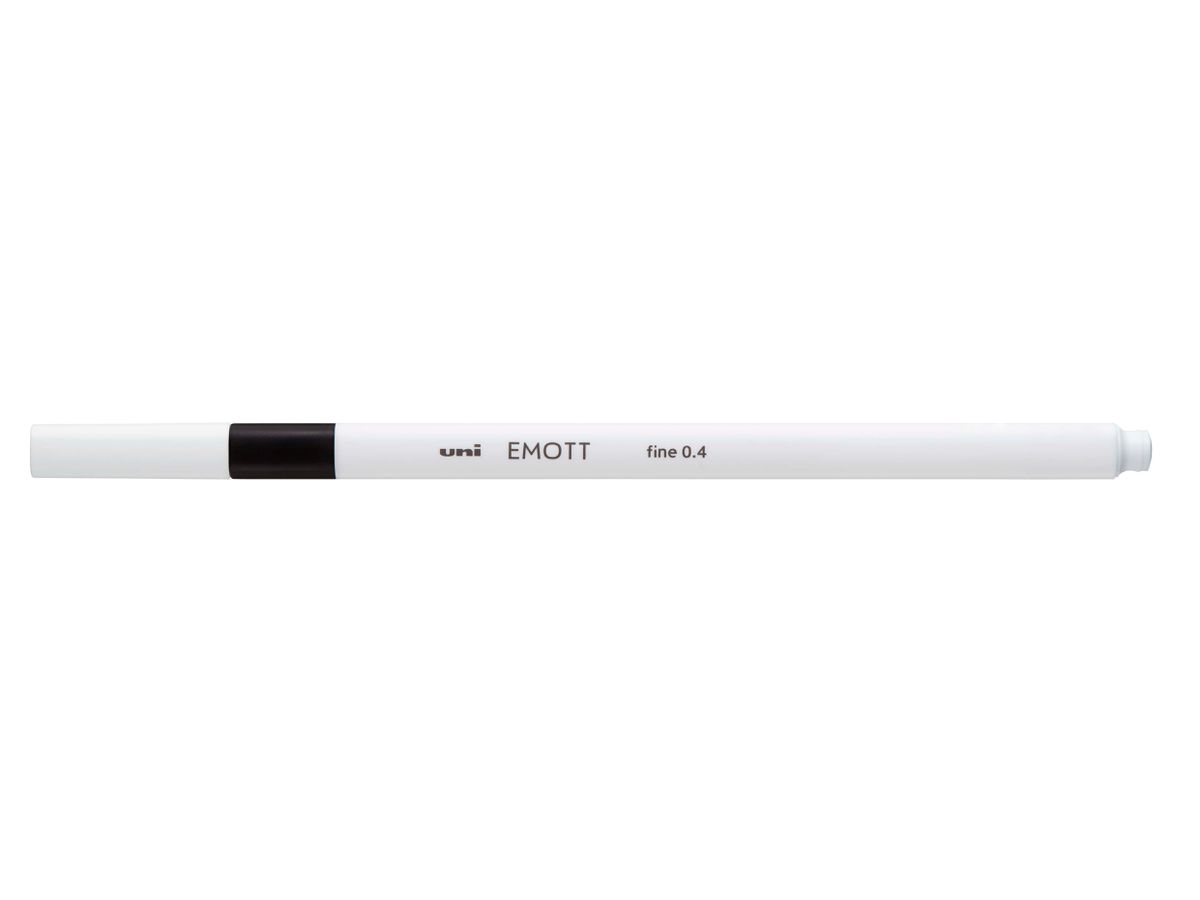 UNI-BALL Fineliner Emott 0.4mm PEM-SY_21_BLACK schwarz (4902778241257)