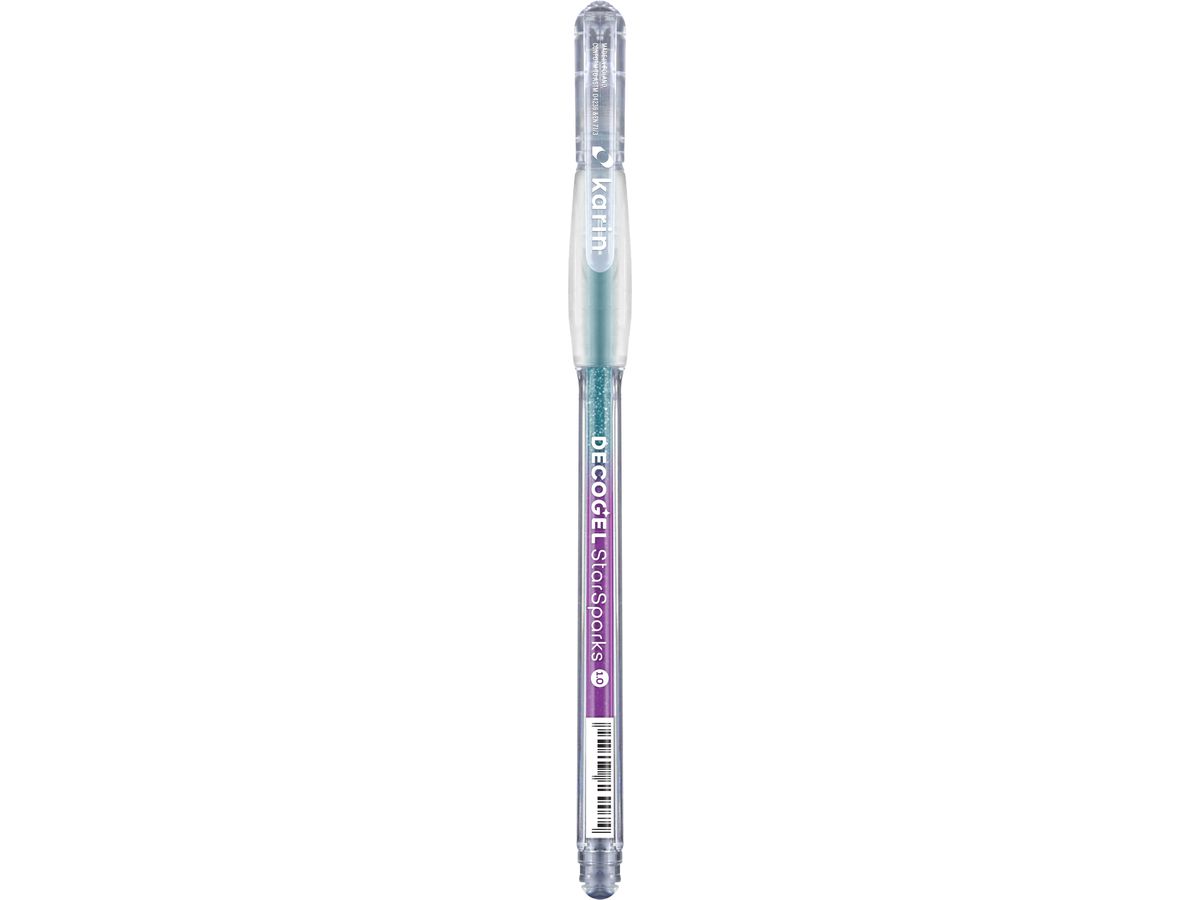 KARIN Gelpen DECOGEL 1.0 STAR 30Z114 blue (5904446029142)