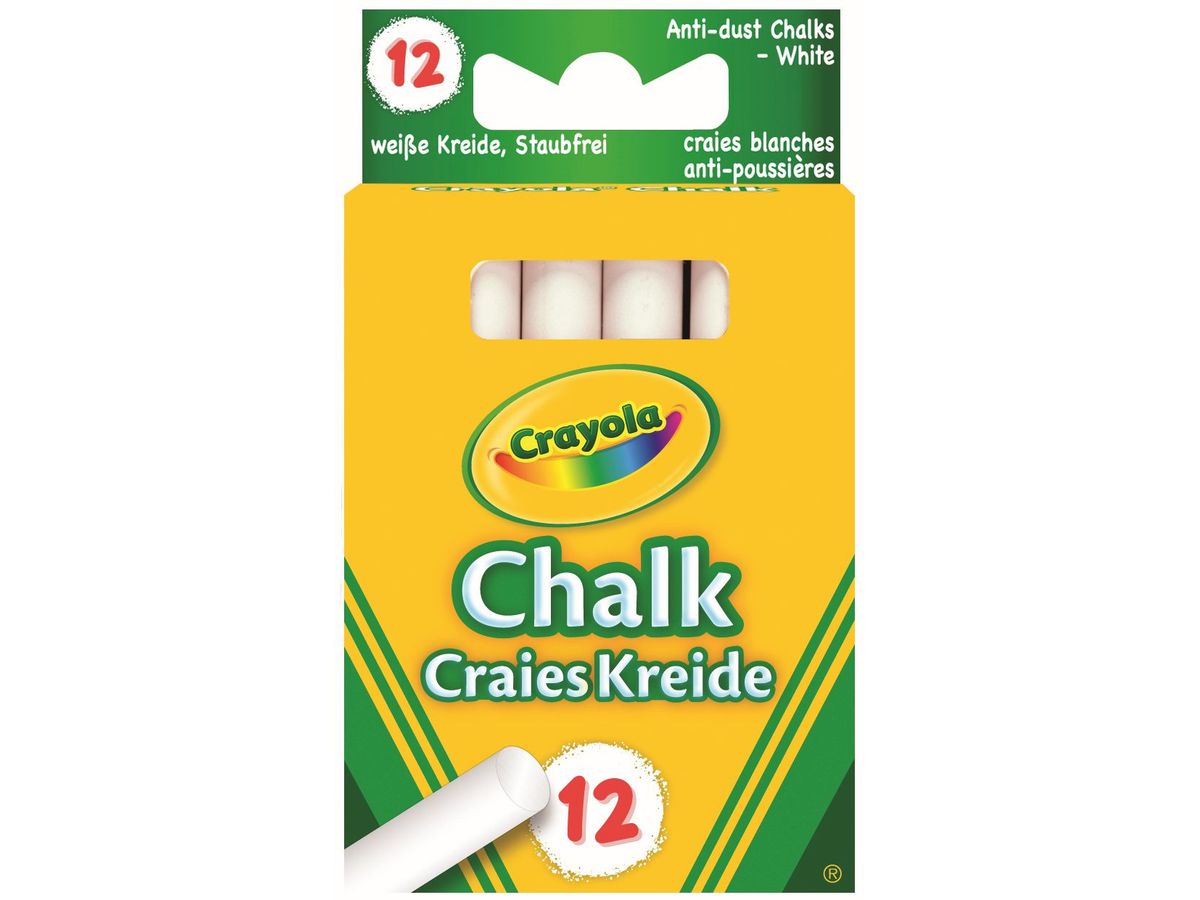 CRAYOLA craies blanches 280 12 pcs. (5010065002807)