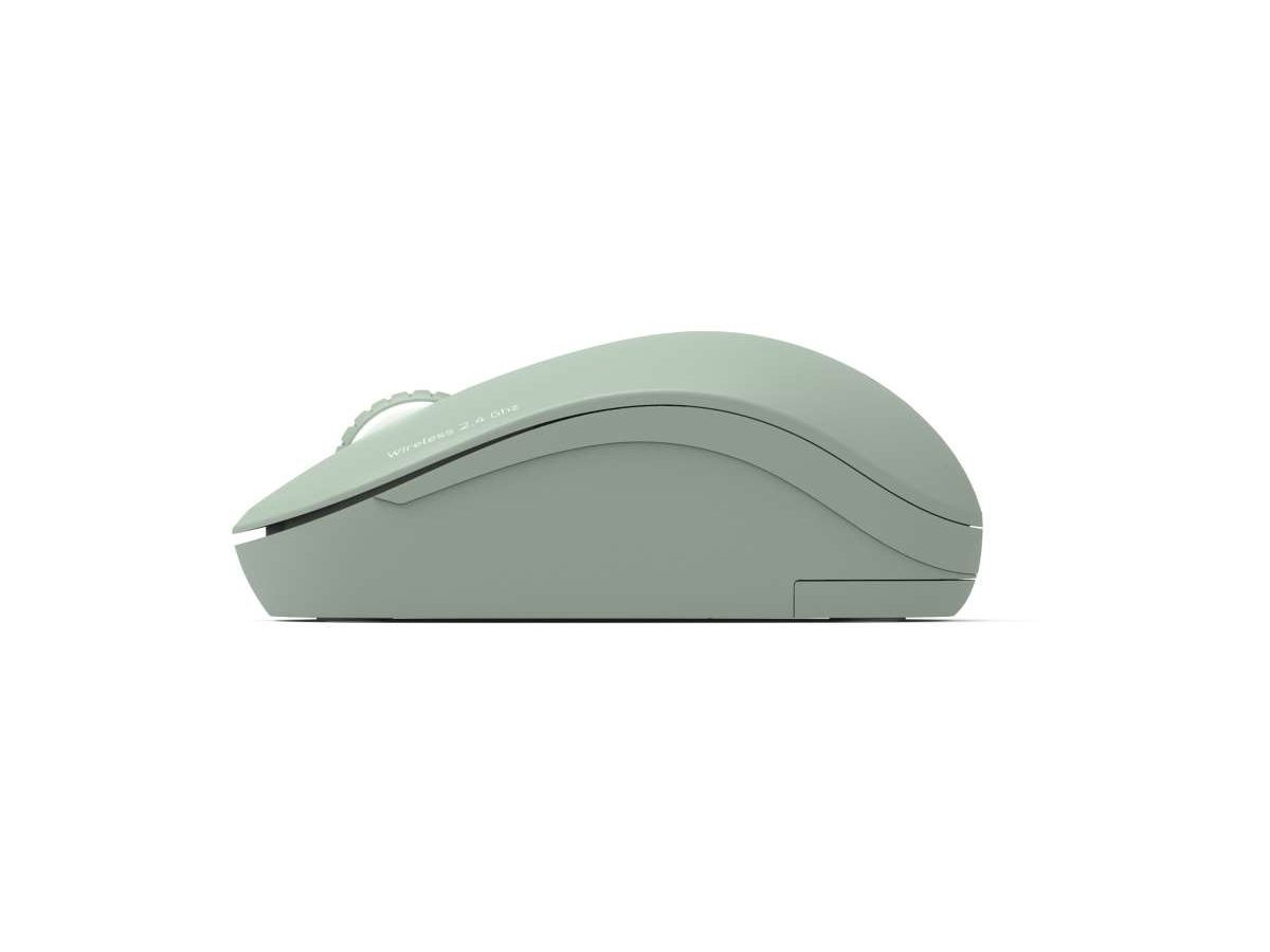 PORT Silent Mouse Wireless 900543 USB-C/USB-A, Olive (3567049005436)