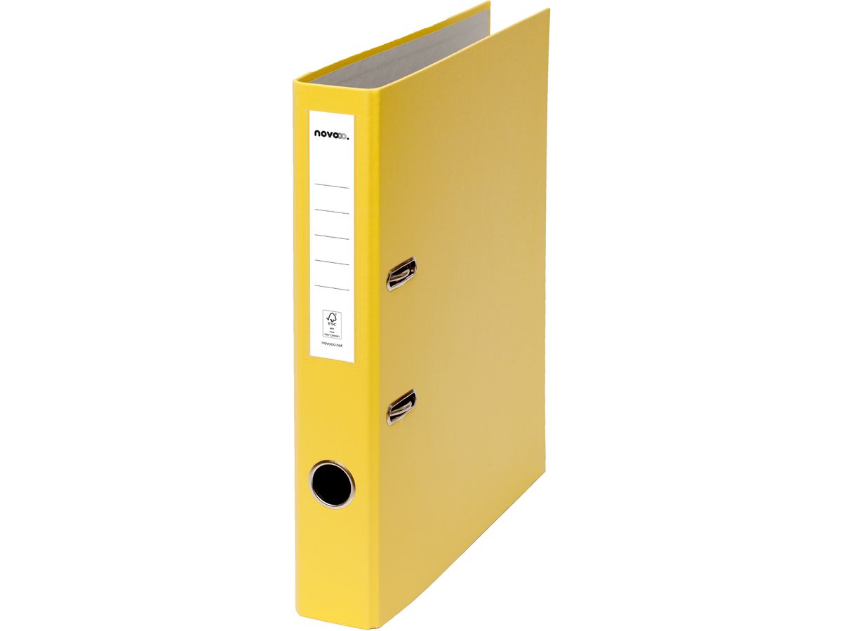 NOVOOO Pro Ordner 4cm 10349420NO1U gelb A4 10 Stück (9010729081021)