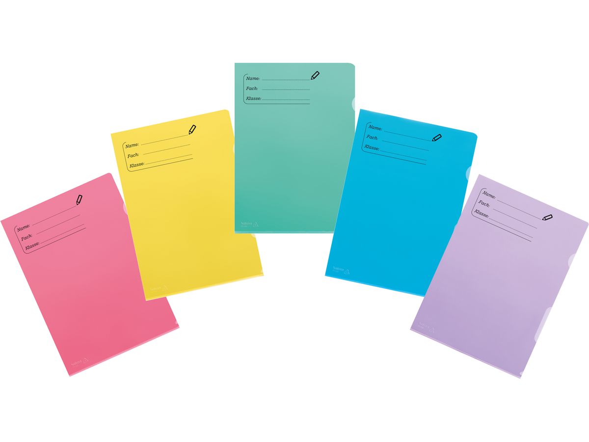 KOLMA Dossier Fashion Schule 59.904.19 A4 assortis 10 pièces (7611967591871)