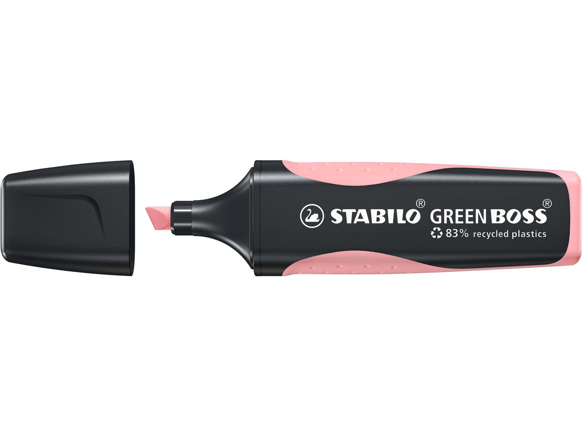 STABILO Textmarker GREEN BOSS 2-5mm 6070/129 pastell pink (4006381564168)