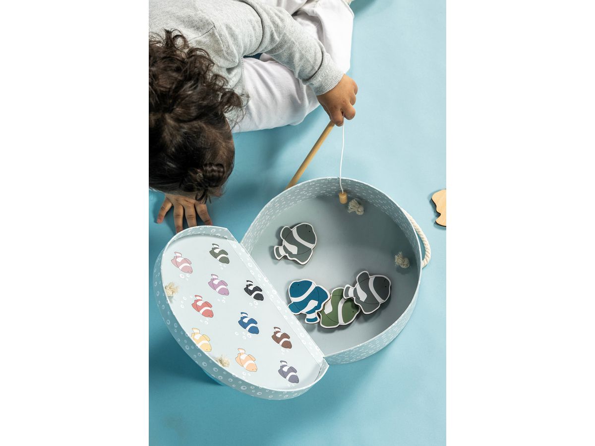 JABADABADO Jeu poisson 30x23cm C2547 avec coffre (7332599025472)