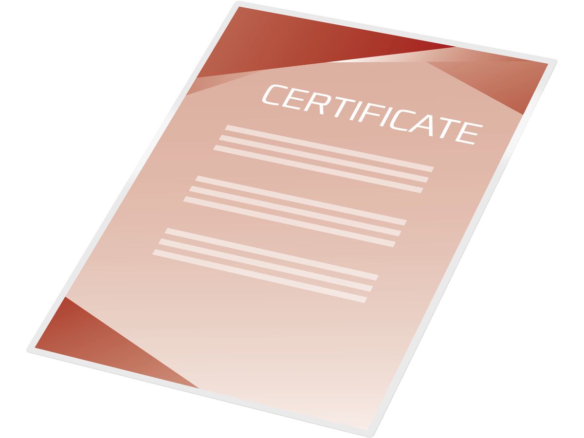 GBC Laminiertasche A4 3740449 glanz, 250my 50 Stk (0033816030916)