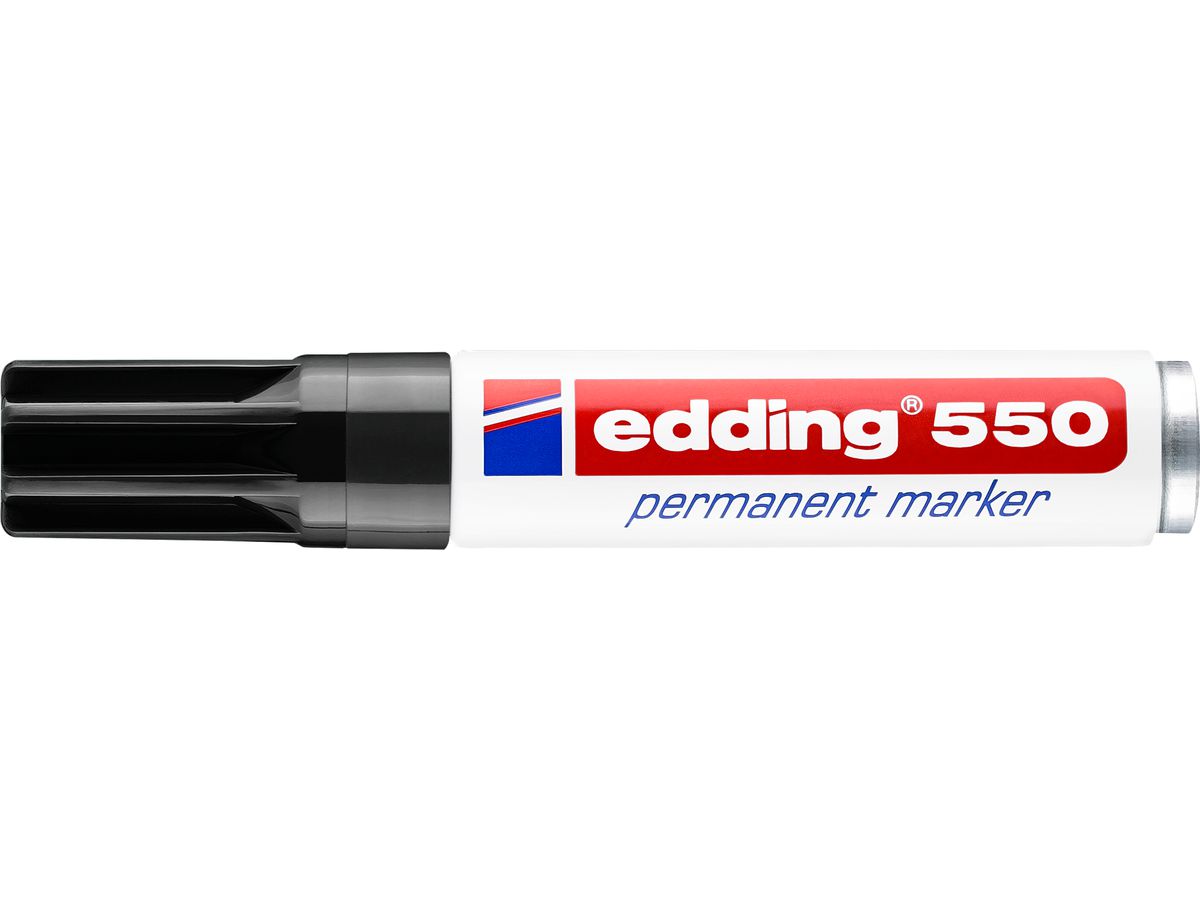 EDDING Permanent Marker 550 3-4mm 550-1 schwarz (4004764023738)