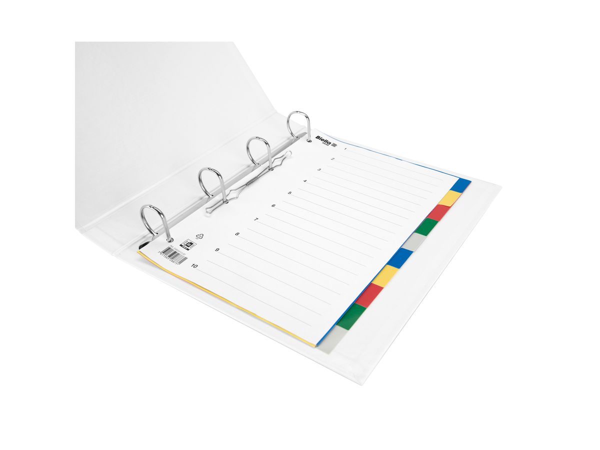 BIELLA Registro PP A4 46341000U colorado 10 pzi. (7611365288731)