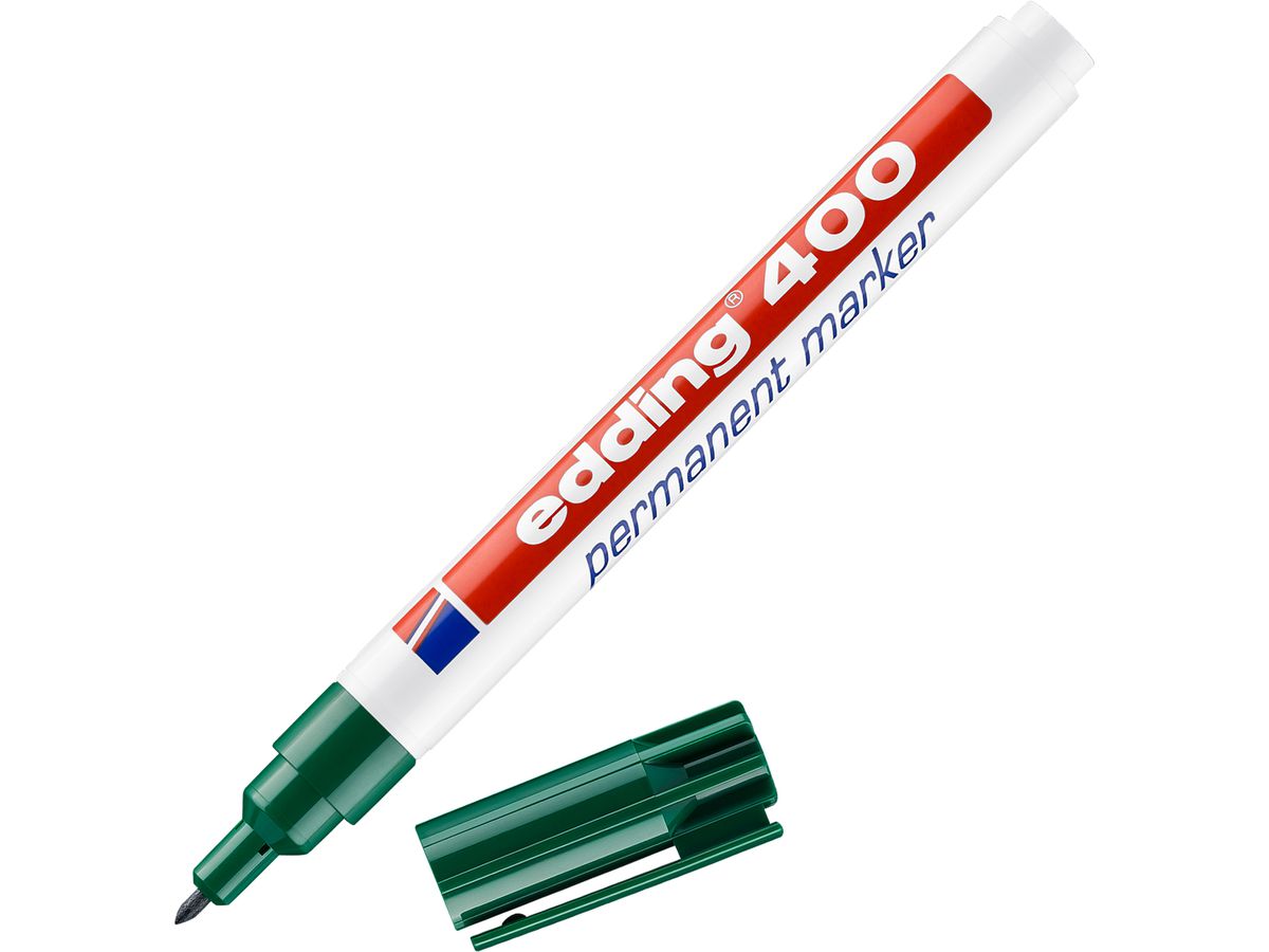 EDDING Permanent Marker 400 400-4 verde (4004764315802)