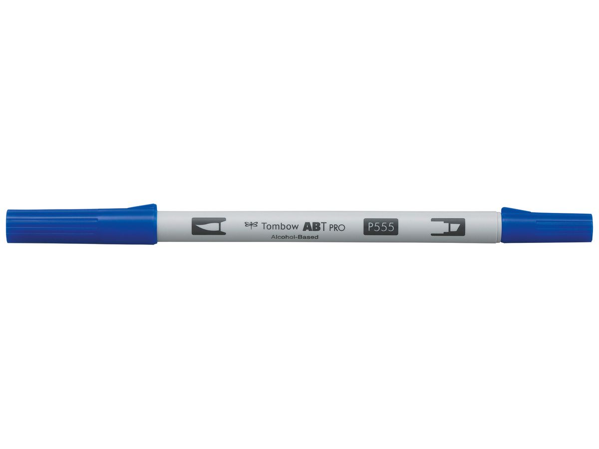 TOMBOW Dual Brush Pen ABT PRO ABTP-555 ultramarine (4901991648430)