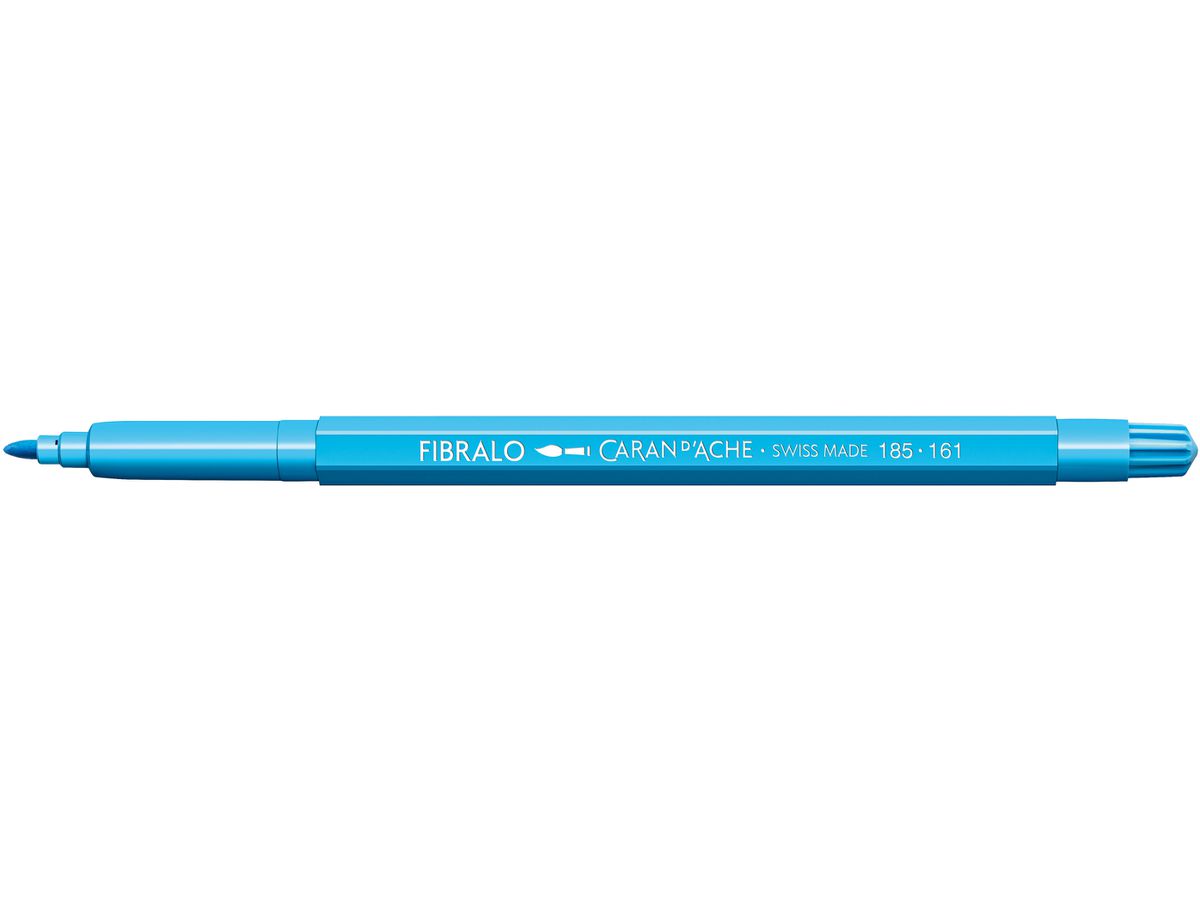 CARAN D'ACHE Fasermalstift Fibralo 185.161 hellblau (7610186341182)
