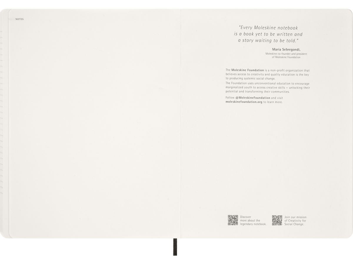 MOLESKINE Agenda Essential XX-Large 2026 DSESNB12WN7Y26 1S/2P noir SC 21.6x27.9cm (8056999276515)