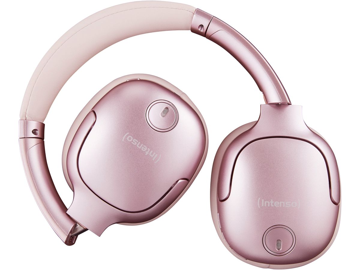INTENSO Overear Headphones TWS 3740403 Bluetooth, Hybrid ANC Rose (4034303035519)