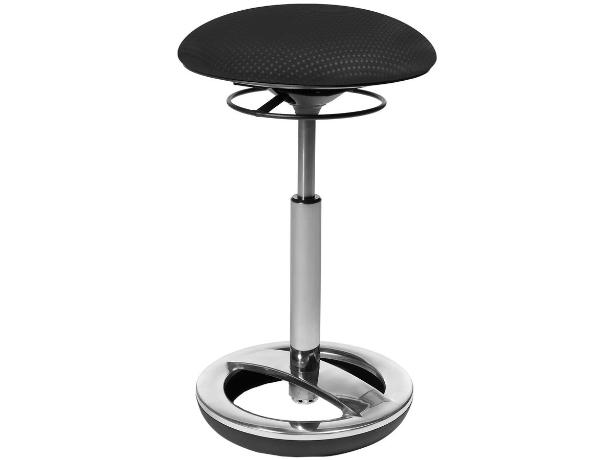 TOPSTAR Tabourets de bar SU59BR0 Sitness High Ron, noir/chrome (4014296962153)