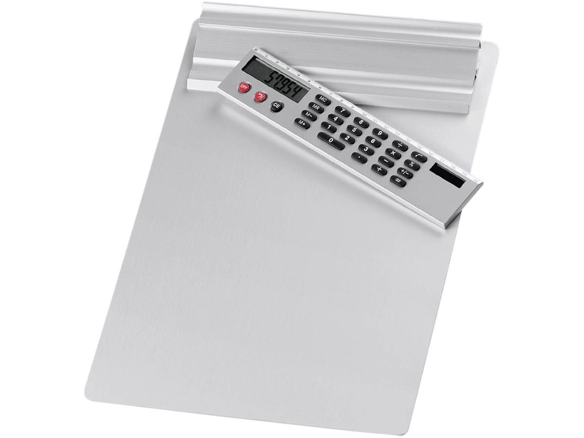 WEDO Aluminium presse-papiers A4 57 954 argent (4003801727813)