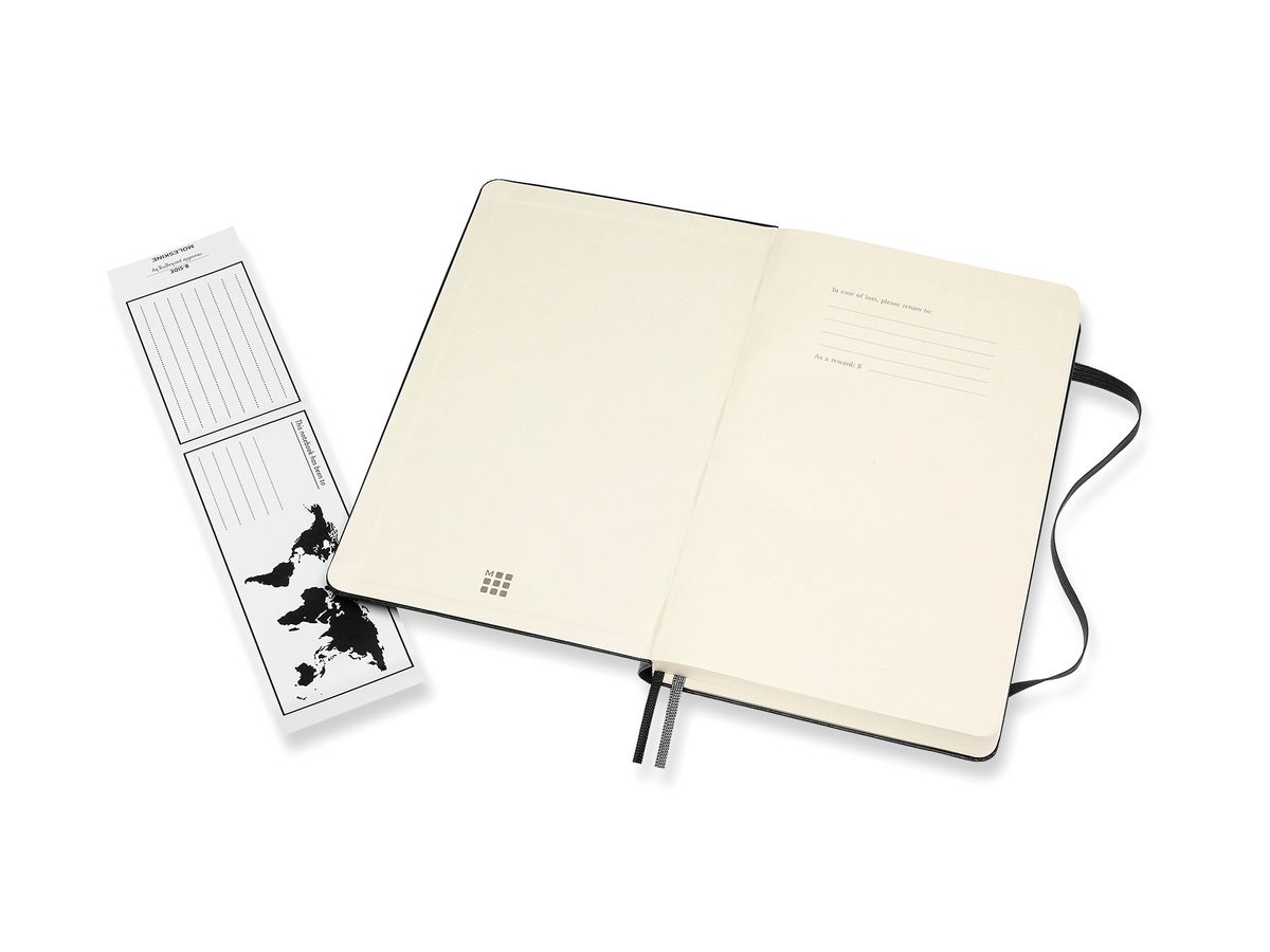 MOLESKINE Taccuino HC L/A5 628035 punti, nero, 400 pagine (8058647628035)