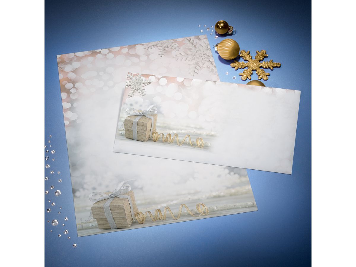 SIGEL Enveloppe Noël 11x22cm DU135 90g 50 pcs. (4004360822025)