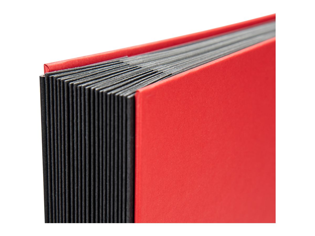 BIELLA Unterschriftenmappe A4 34142045U rot 20-teilig (7611365342211)