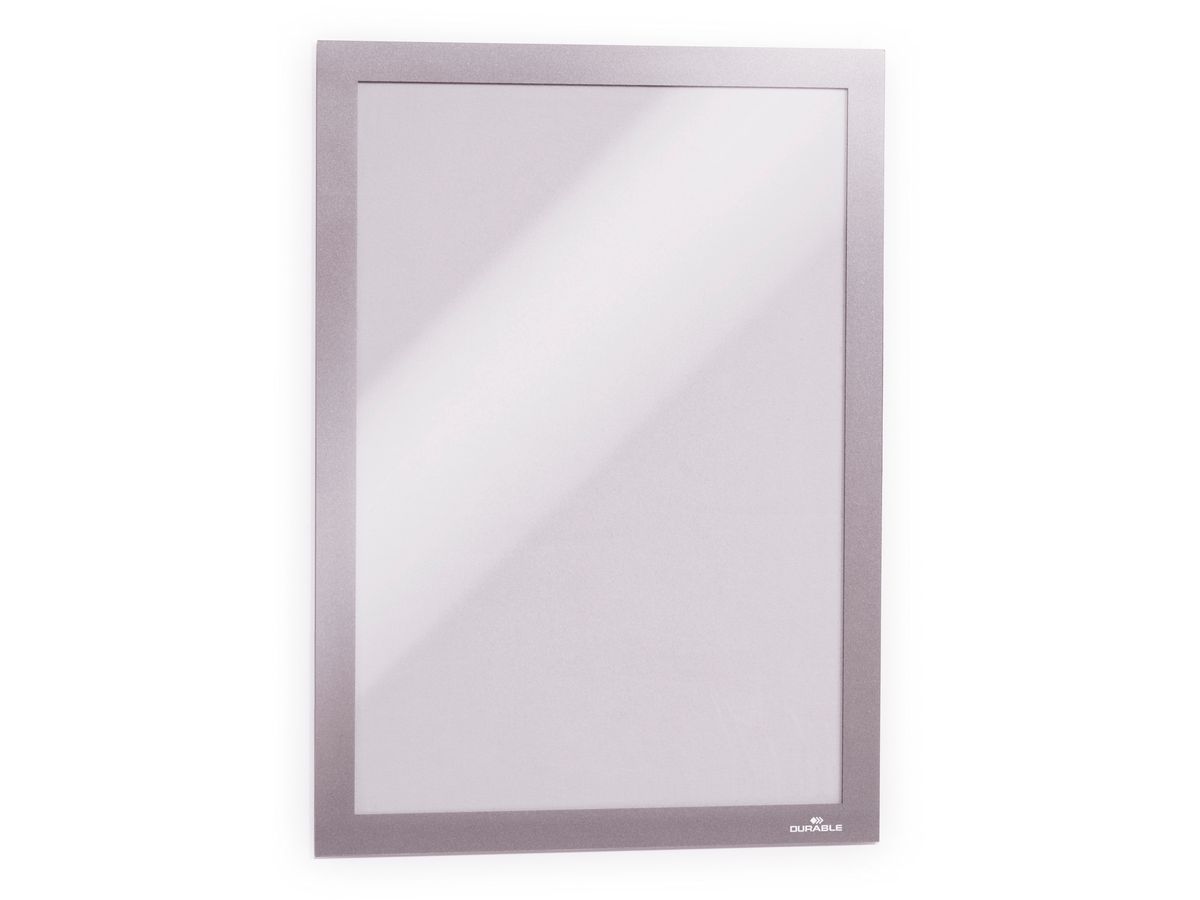 DURABLE Dossier Duraframe 487223 argent, autocollant 2 pcs. (4005546404882)