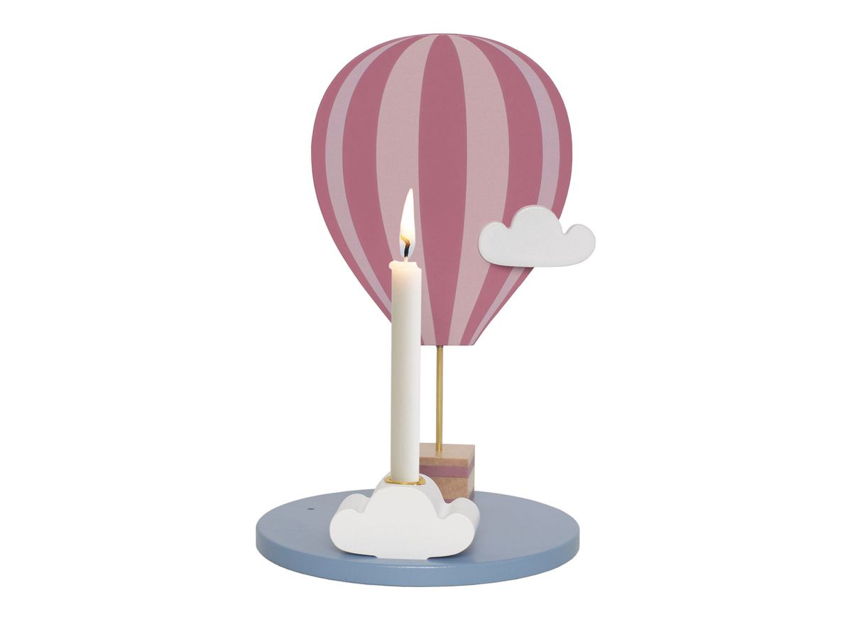 JABADABADO Decorazione di compl. 15x15cm T329 Palloncino rosa (7332599003296)