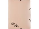 KOLMA Cartella elastico Wedding A4 11.179.08 opak oro rose,love (7611967113851)