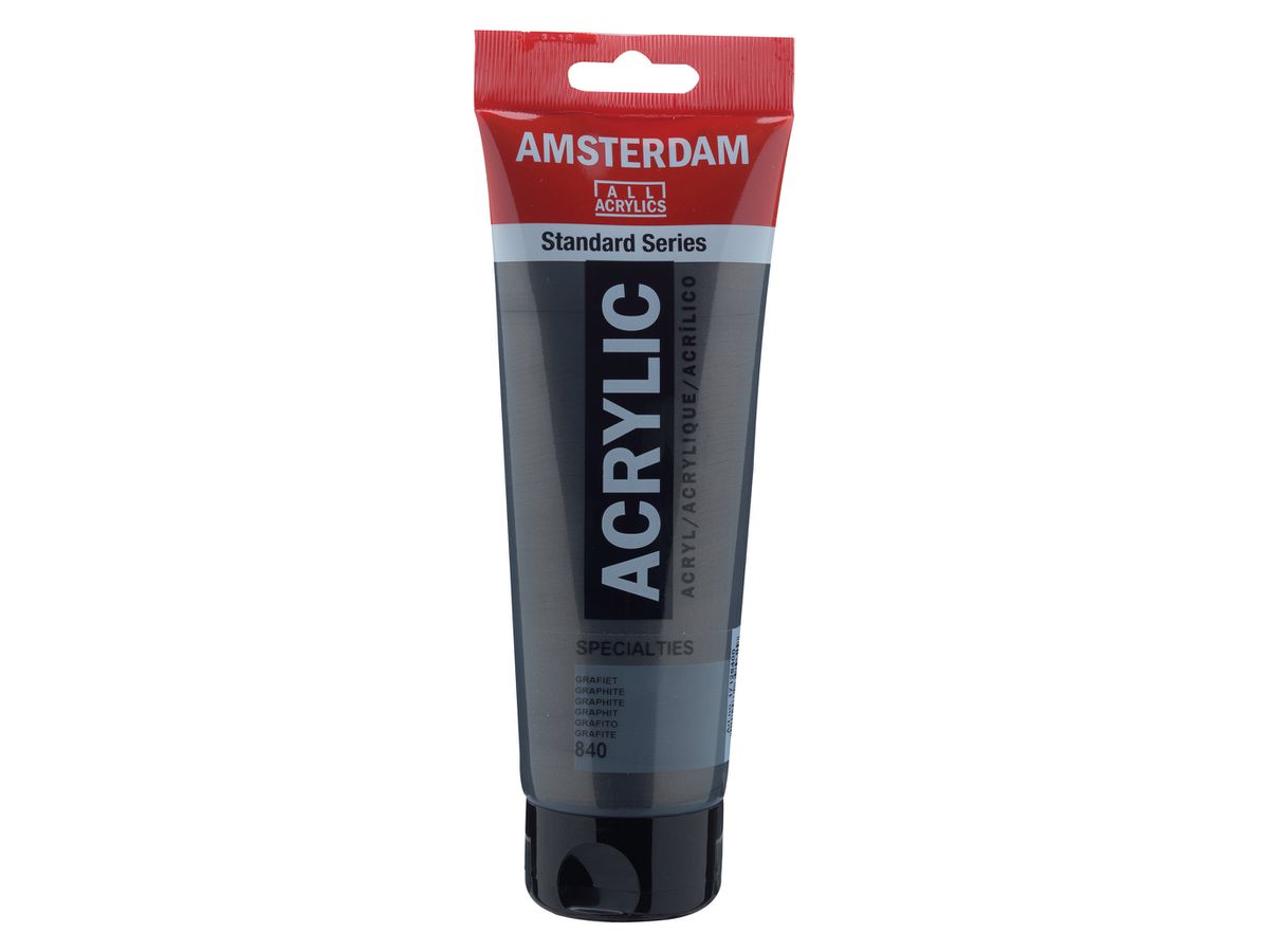 AMSTERDAM Acrylfarbe 250ml 17128400 graphit 840 (8712079395629)