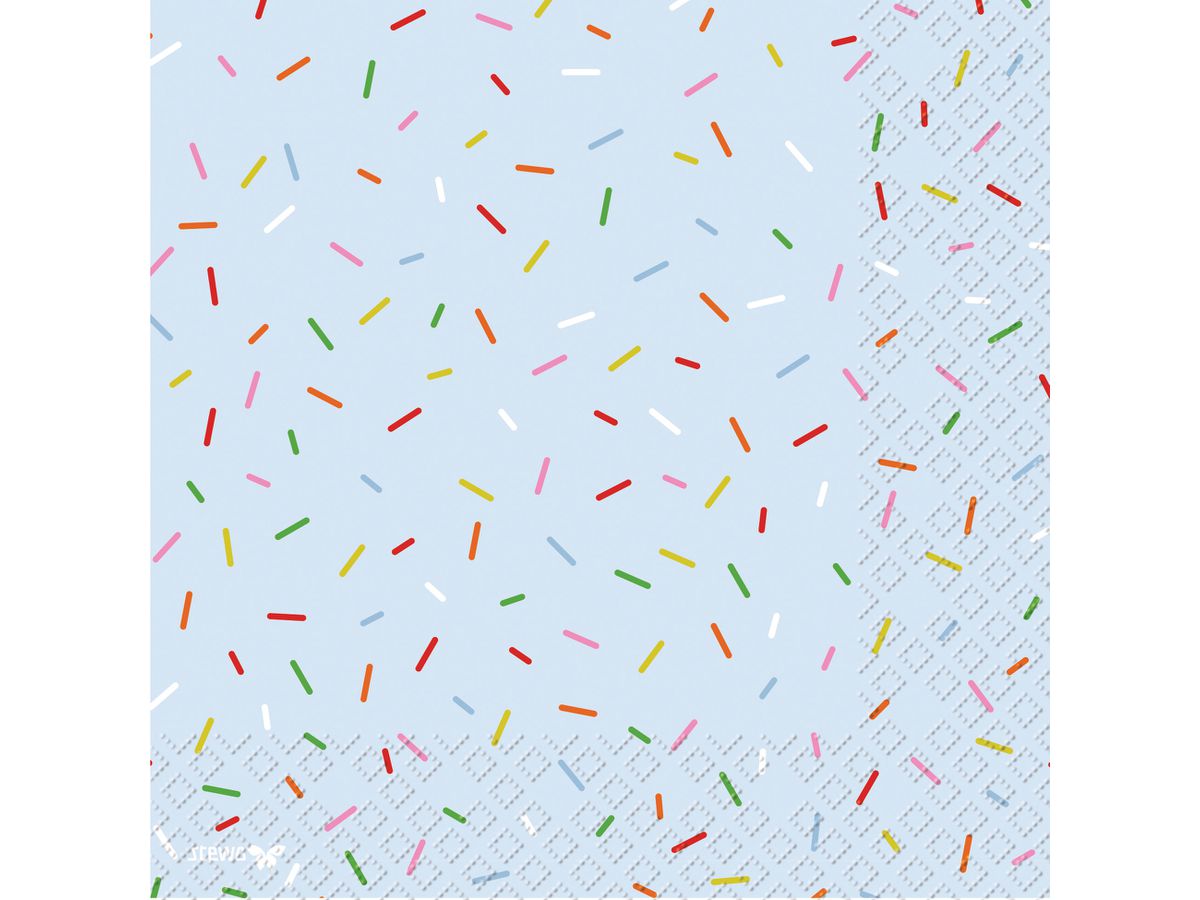 STEWO Salviete Marle 33x33cm 2572517241 azzurro 20 pezzi (7630050886823)