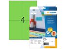 HERMA Etichette SPECIAL 105x148mm 4564 verde,non-perm. 80 pz./20 f. (4008705045643)