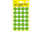 AVERY ZWECKFORM Markierungspunkte 18mm 3597 Grün, ablösbar 4 Blatt (4004182035979)