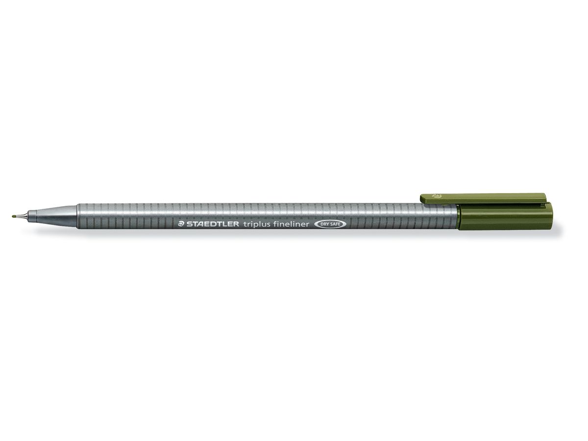 STAEDTLER Triplus Fineliner 0,3mm 334-57 olivgrün (4007817334157)